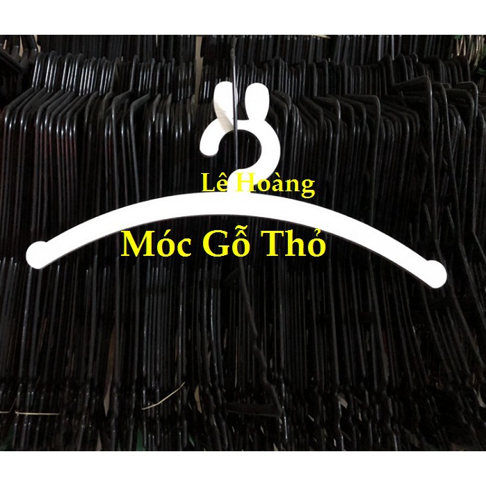 Móc Gỗ 20 Chiếc TAI THỎ Treo Quần Áo SHOP Chỉ Có tại LÊ HOÀNG GROUP!