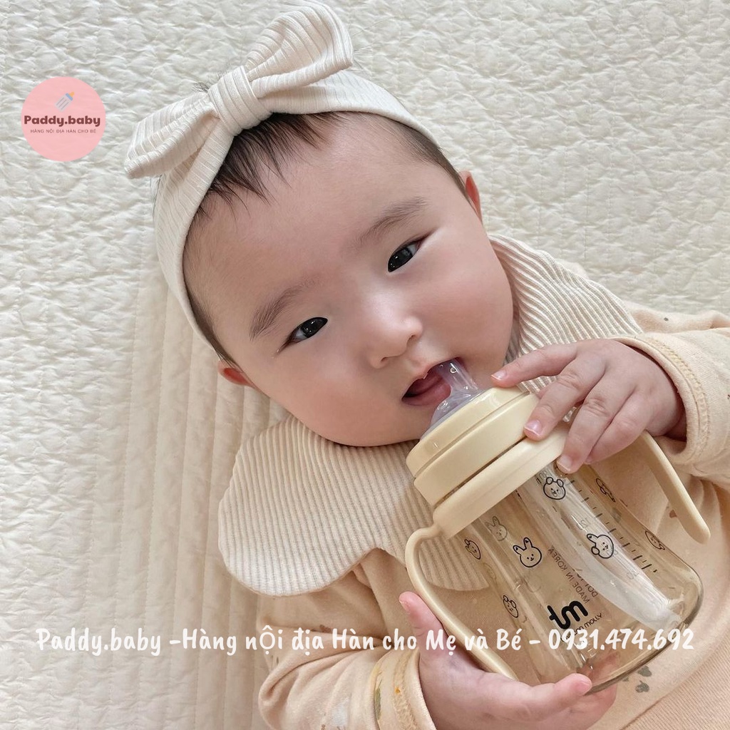 Bình sữa, bình hút Dottodot x Tovy and Molly Hàn Quốc cho bé 180ml - 280ml - made in Korea