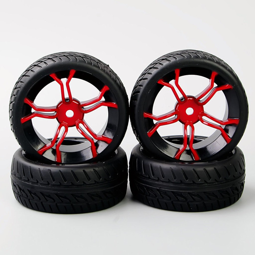 Bộ 4 Bánh Xe Đồ Chơi Hsp Hpi Rc 1 : 10