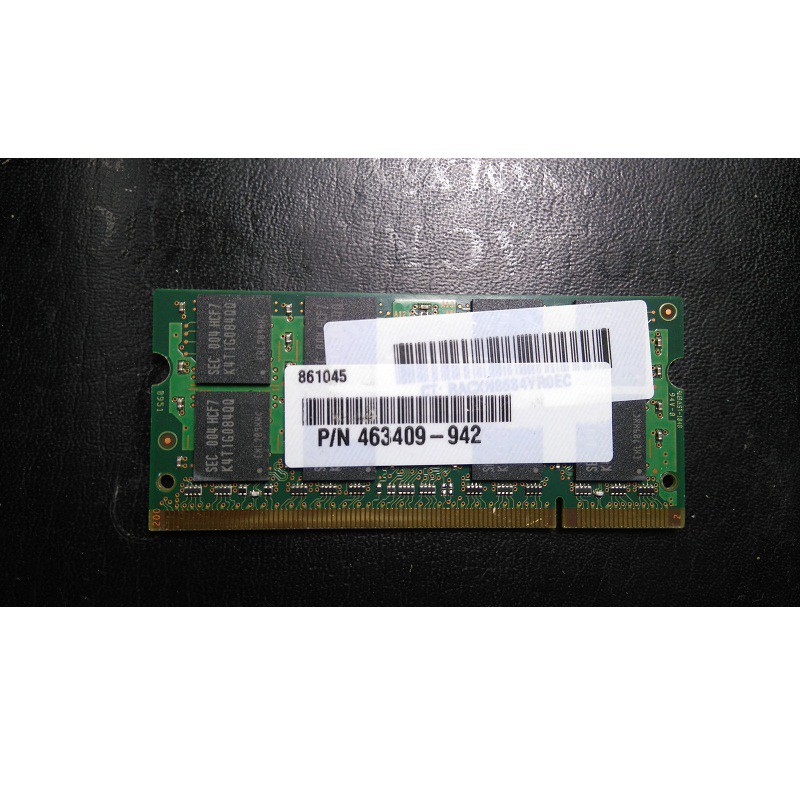 Ram laptop DDR2 2GB bus 800 - 6400s, hiệu SAMSUNG chính hãng, bảo hành 1 năm