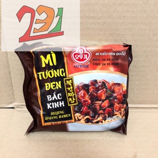 Gói Mỳ Trộn Tương Đen Bắc Kinh Ottogi 135g