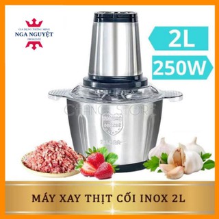 Máy xay thịt đa năng cối 2L inox 304