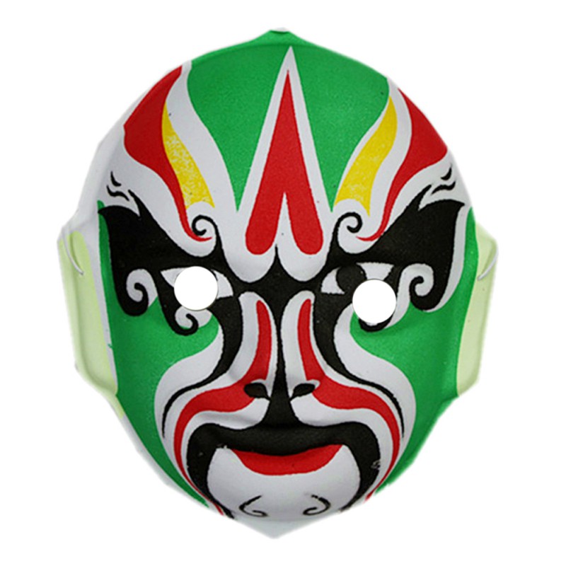 Mặt Nạ Hóa Trang Opera Trung Quốc Thoải Mái Cho Bé