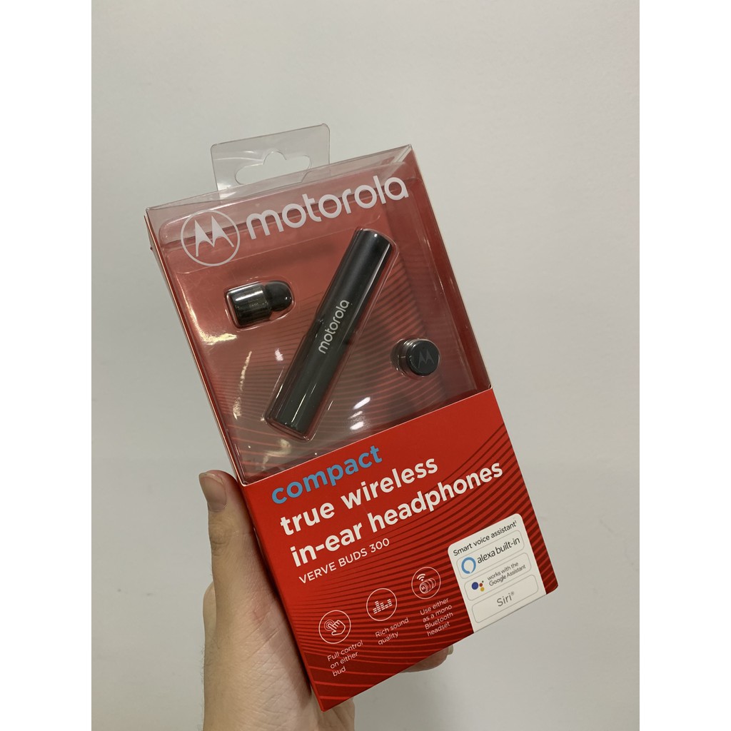 Tai nghe bluetooth không dây Motorola VerveBuds 300 - kết nối độc lập - HÀNG TRƯNG BÀY đã thay pin - bảo hành 3tháng