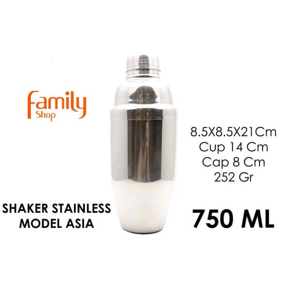 Bình Lắc Cocktail 750ml Bằng Inox Chất Lượng Cao | BigBuy360 - bigbuy360.vn