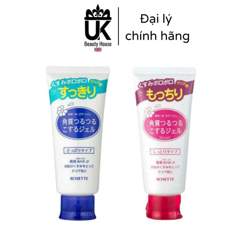 GEL TẨY TẾ BÀO CHẾT DÀNH CHO MỌI LOẠI DA ROSETTE GOMMAGE PEELING GEL 120G