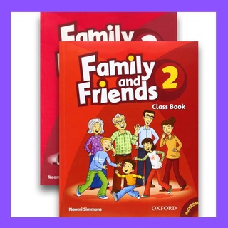Combo 2 cuốn: family and friends 2 – in màu, kèm cd