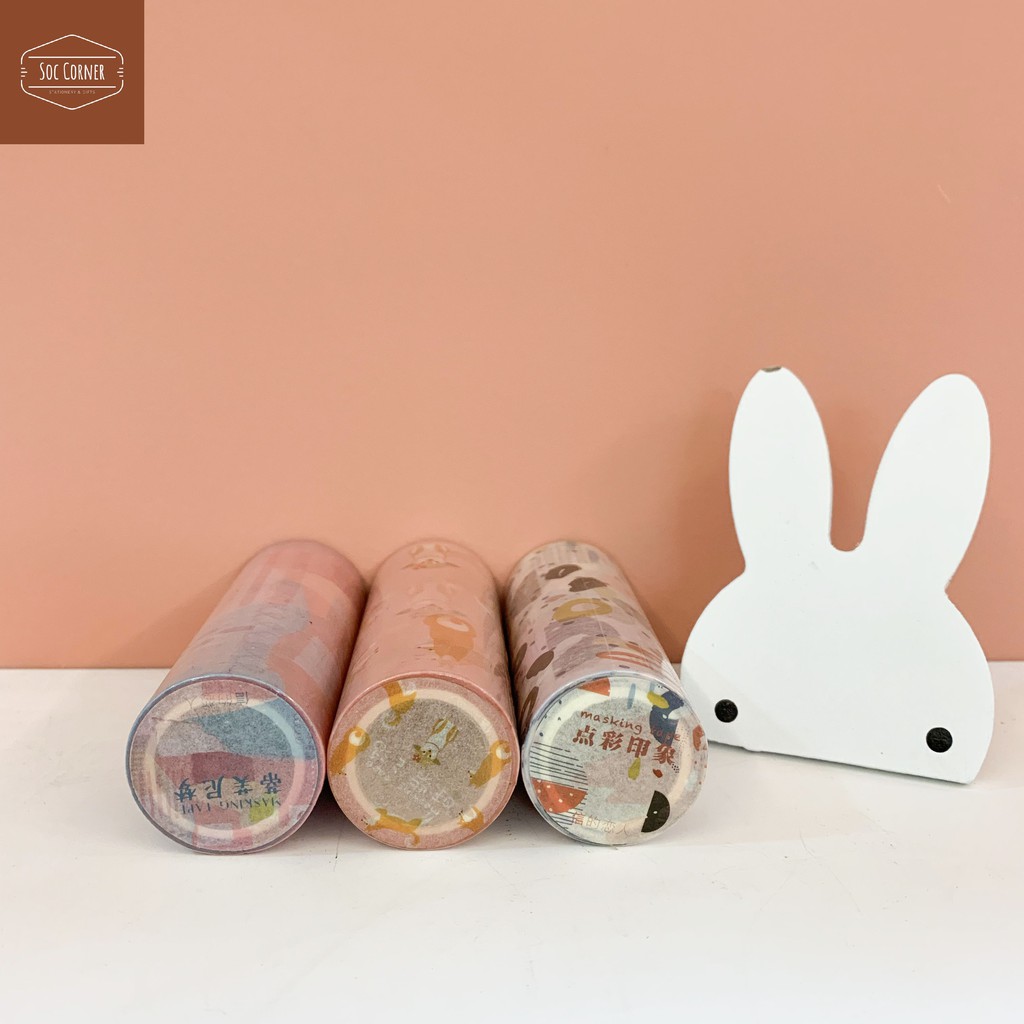 1 CUỘN WASHI TAPE TRANG TRÍ THEO CHỦ ĐỀ