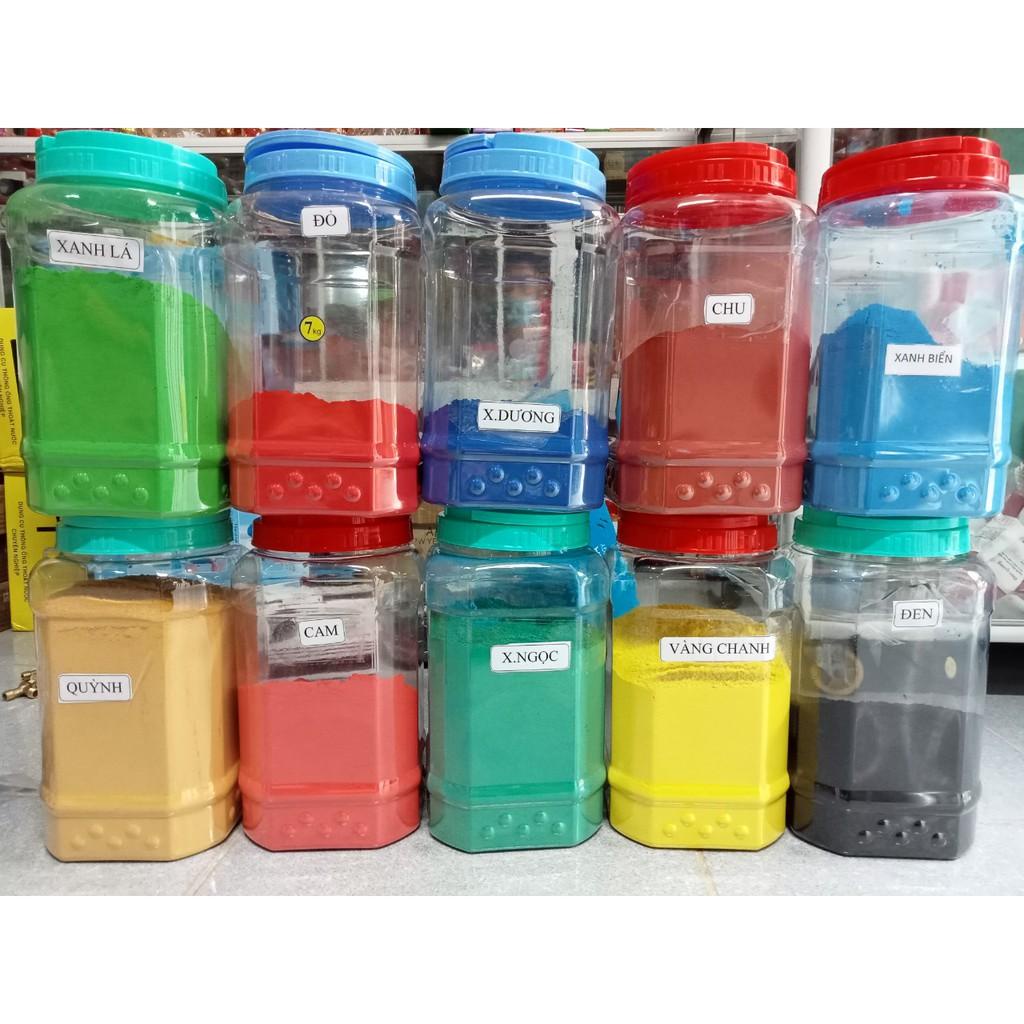 1kg bột màu dùng để pha sơn xây dựng vật tư công trình