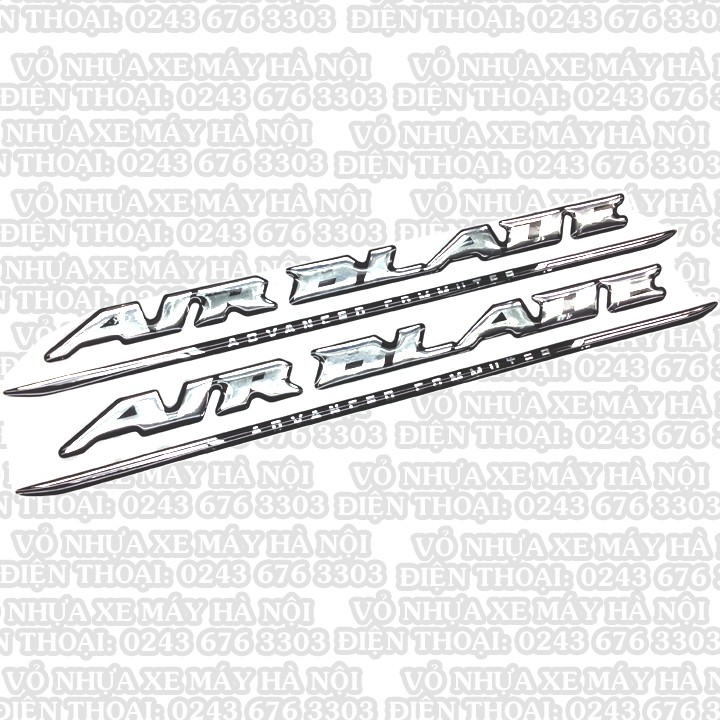 Bộ tem nổi xe Airblade 110