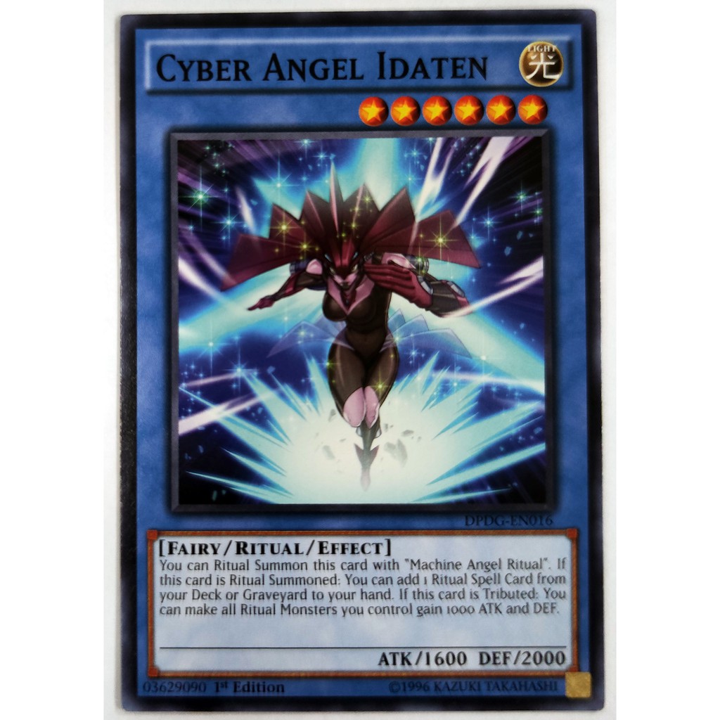 [Thẻ Yugioh] Cyber Angel Idaten |EN+JP| Common (GX)