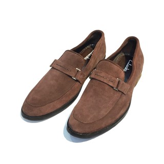 (GIÁ TỐT) Giày Tây Nam da bò lộn màu nâu Cacao nguyên tấm Sr179