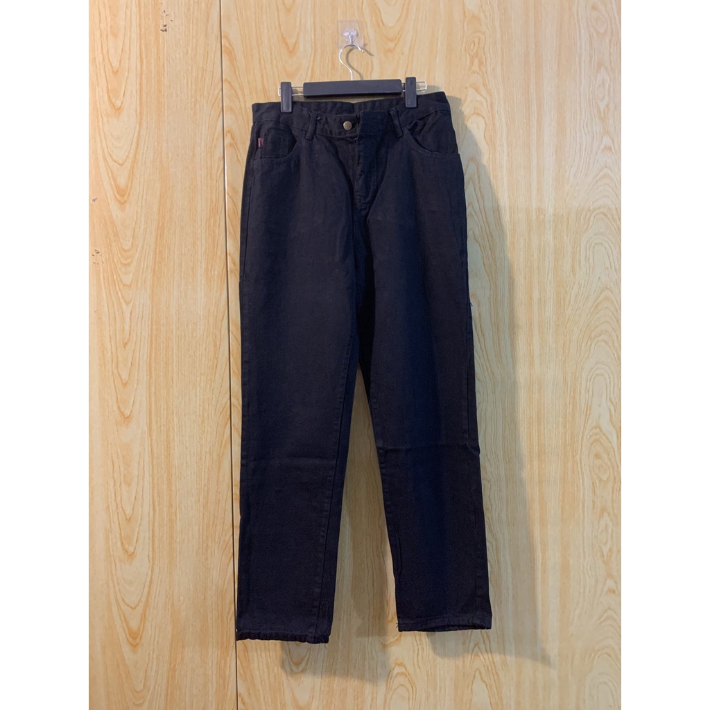 Quần jean nam nữ ống rộng ống suông Mellow, quần bò nam nữ suông ống rộng Baggy,dáng đứng vải jeans đen xanh fomt suông