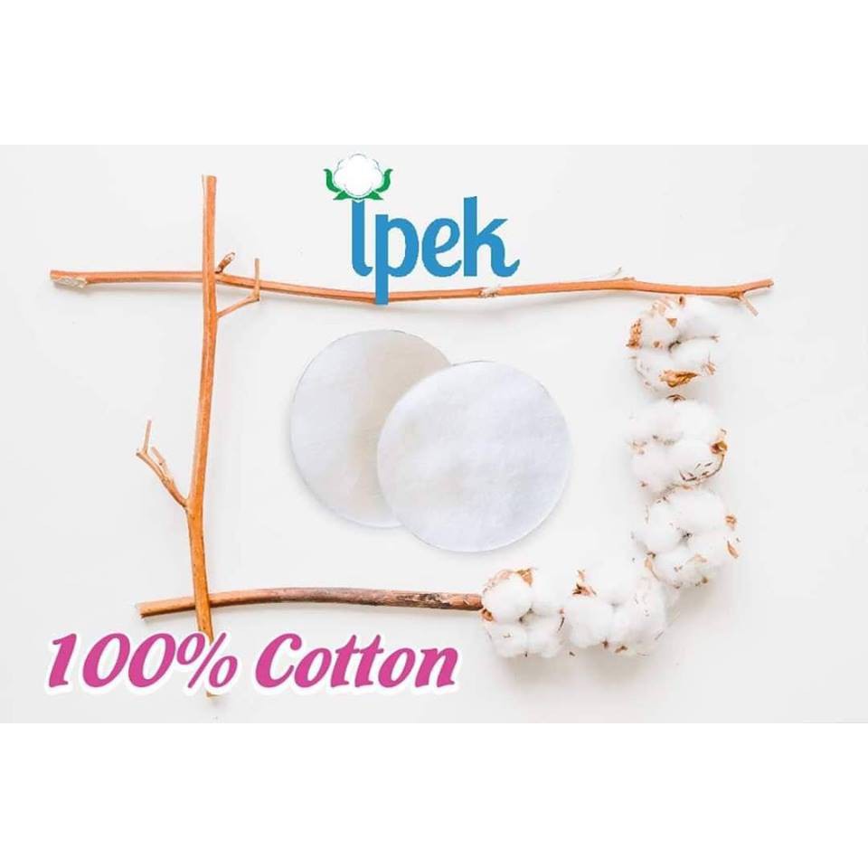 Bông Tẩy Trang Ipek Cotton Pads 120+30 Miếng Thổ Nhĩ Kỳ