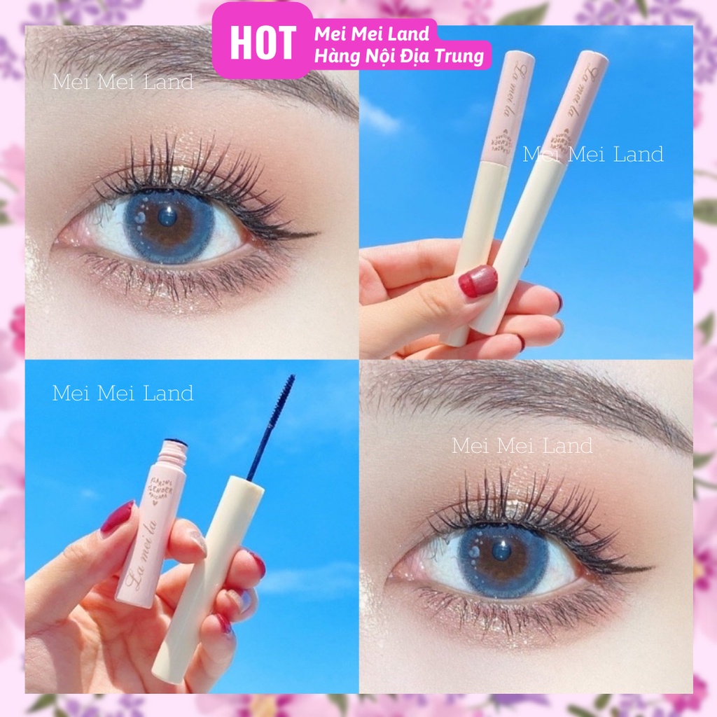 Mascara Siêu Mảnh Tơi Mi Lameila Skinny Microcara Vỏ Hồng Nội Địa Trung