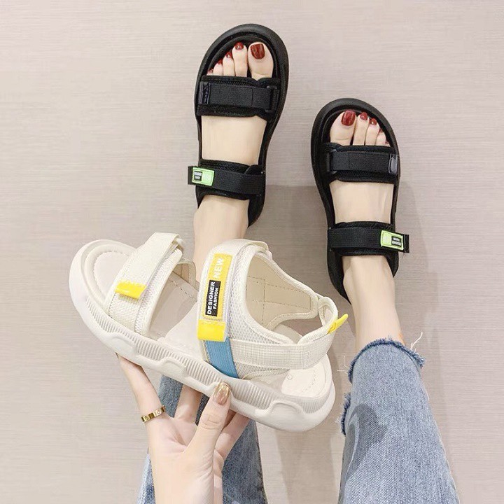 FREE SHIP Sandal học sinh nữ ulzzang 3 màu xinh xắn kiểu dáng thời trang 008