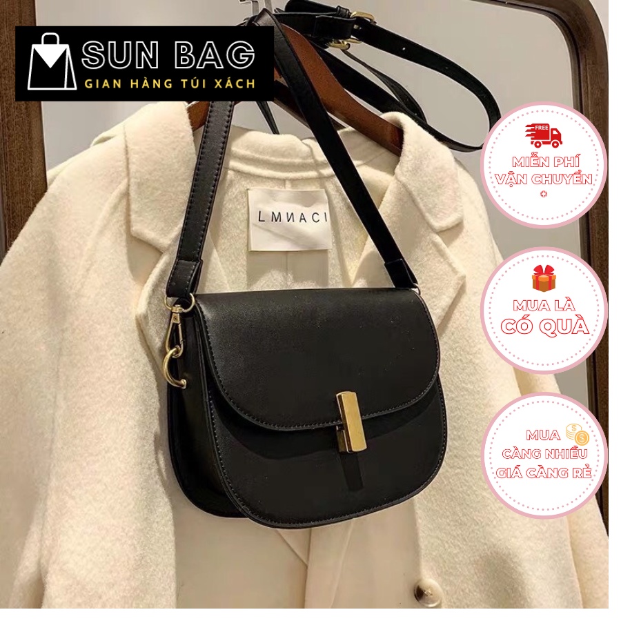 Túi xách nữ đeo chéo, đeo vai, túi cnk đi chơi, đi học, da đẹp, thời trang cao cấp size 22cm SB215