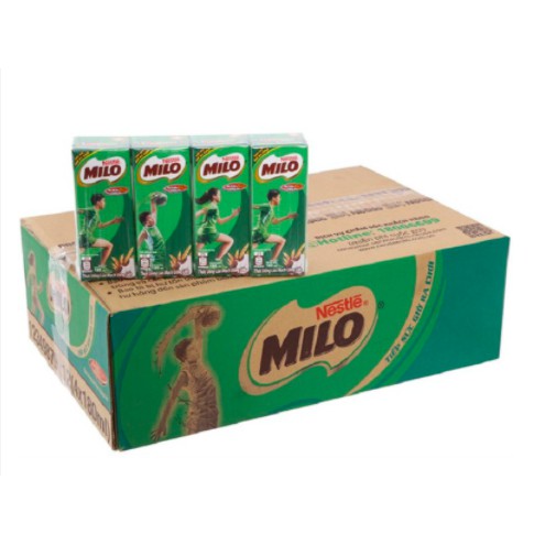 Set 6 vỉ Sữa milo lúa mạch 180ml (24 hộp x 180ml)