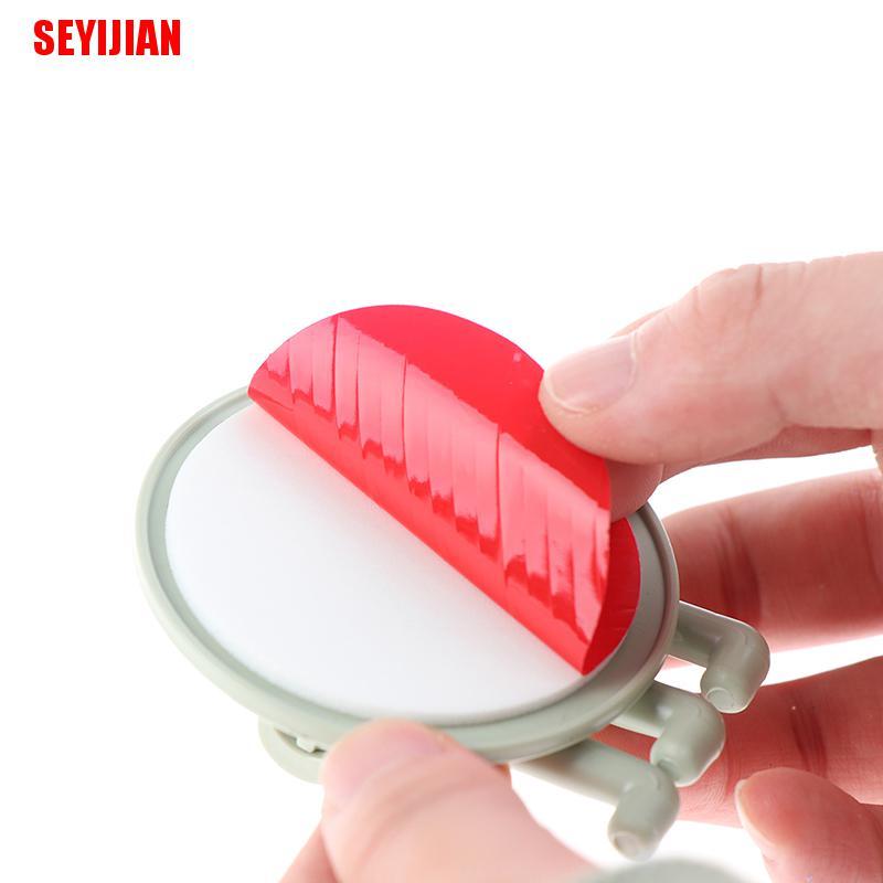 Móc Treo Đồ 3 Nhánh Xoay Được Sáng Tạo Gắn Tường Nhà Bếp / Phòng Tắm