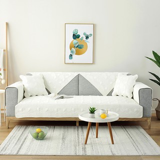 Bọc Ghế Sofa Chất Liệu Cotton Cao Cấp Thời Trang Theo Phong Cách Châu Âu