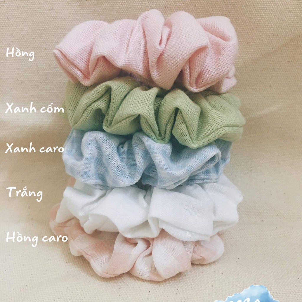 Scrunchies, bản ~ 2.5 cm ~ 3cm