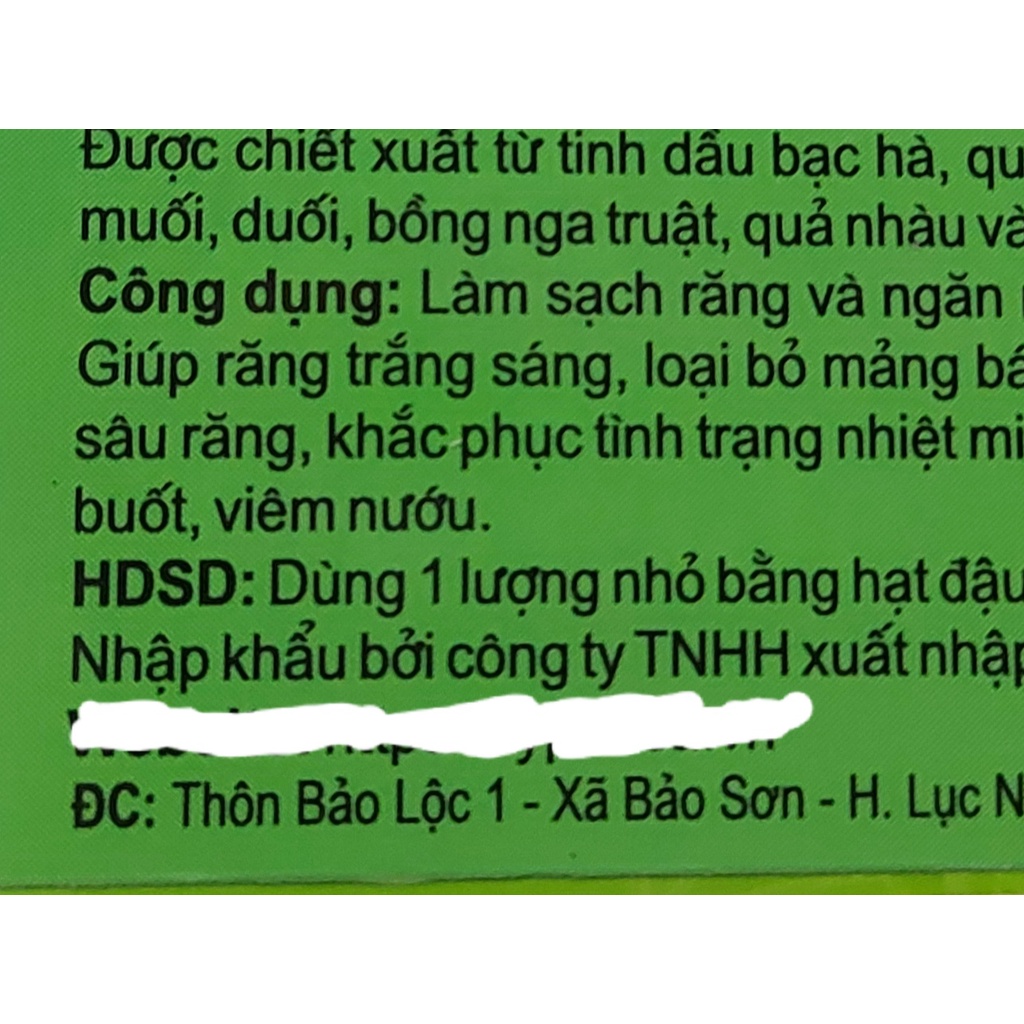 Combo 2 hộp Kem đánh răng Phoca Thái Lan, dùng cho người niềng răng, trắng răng thơm miệng, thảo dược, 25g