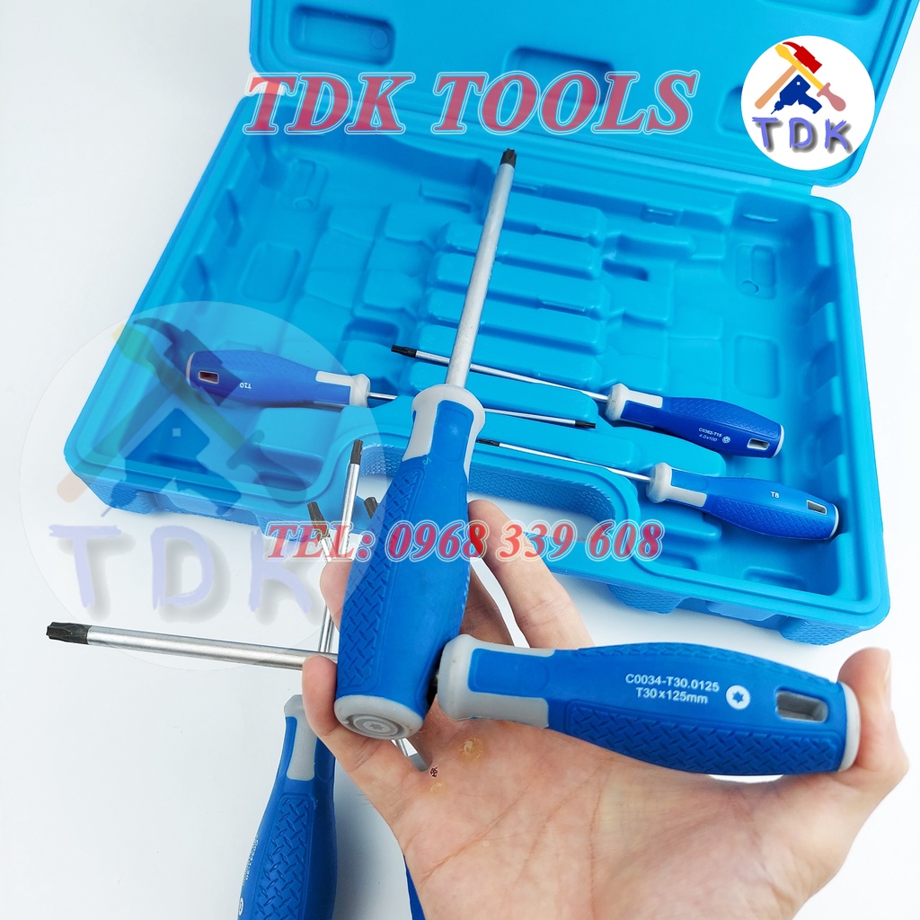 Bộ tô vít 8 cây đầu hoa thị hình sao chất lượng cao C0362 CMART