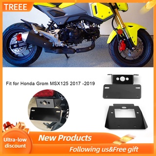 [TREEE]Giá đỡ biển số xe mô tô dành cho Honda Msx125 17-19