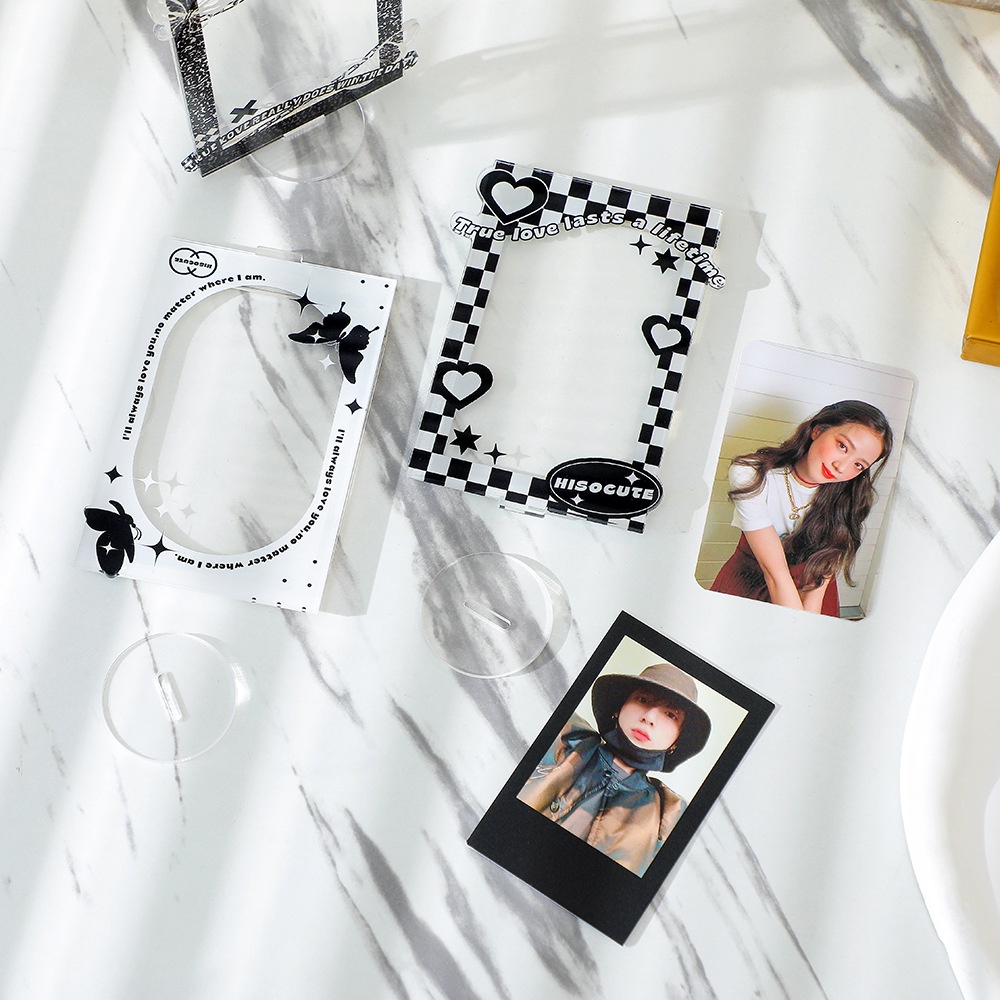 Khung Ảnh Trong Suốt Bằng Acrylic Hình Yugioh Pokemon Digimon