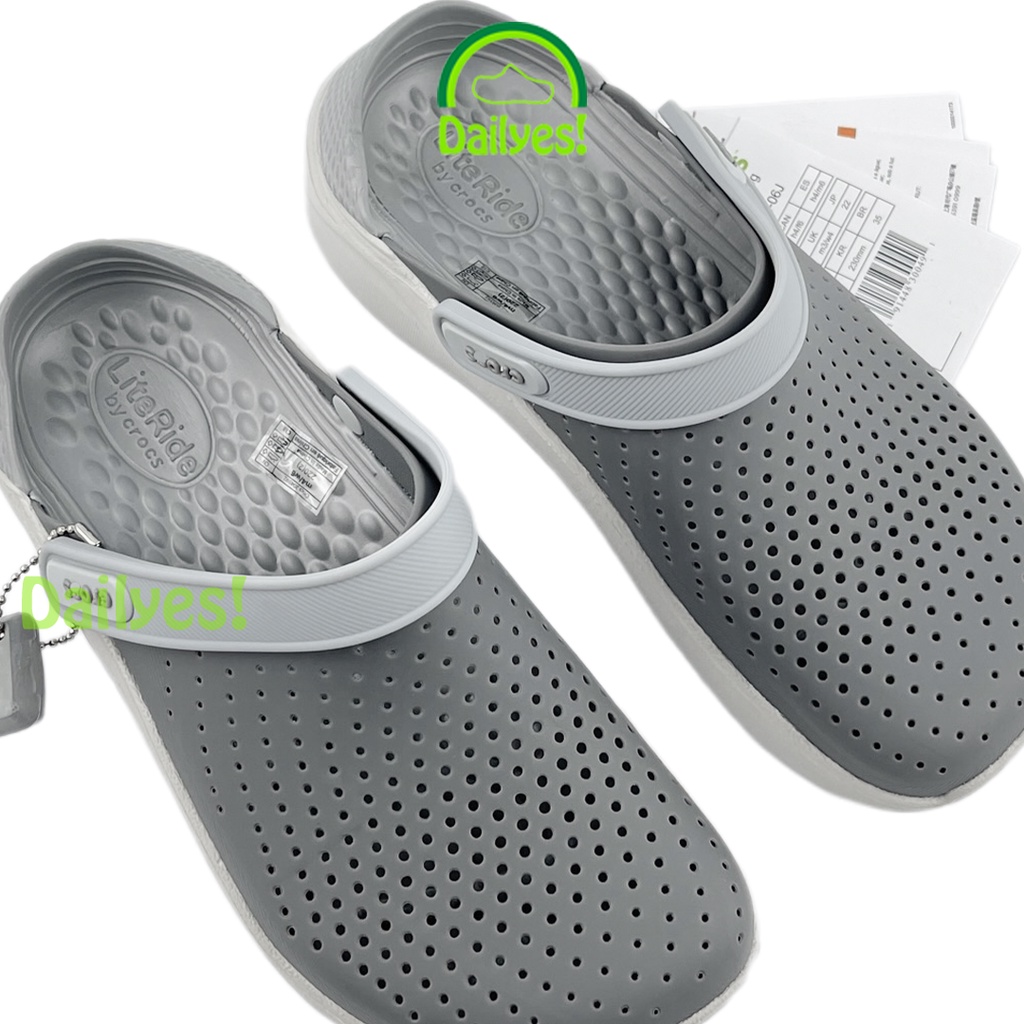 Sục Cross Literide Nam Nữ Màu Full Xám siêu êm, hàng xịn, full tag, hỗ trợ đổi trả - Cross Literide Dailyes