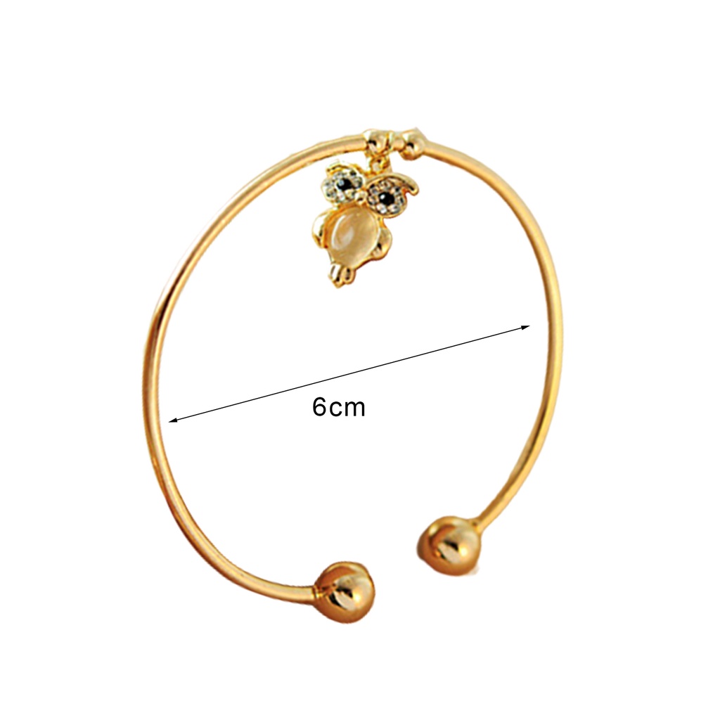 Vòng tay trang sức hình chú cú mèo xinh xắn cho nữ