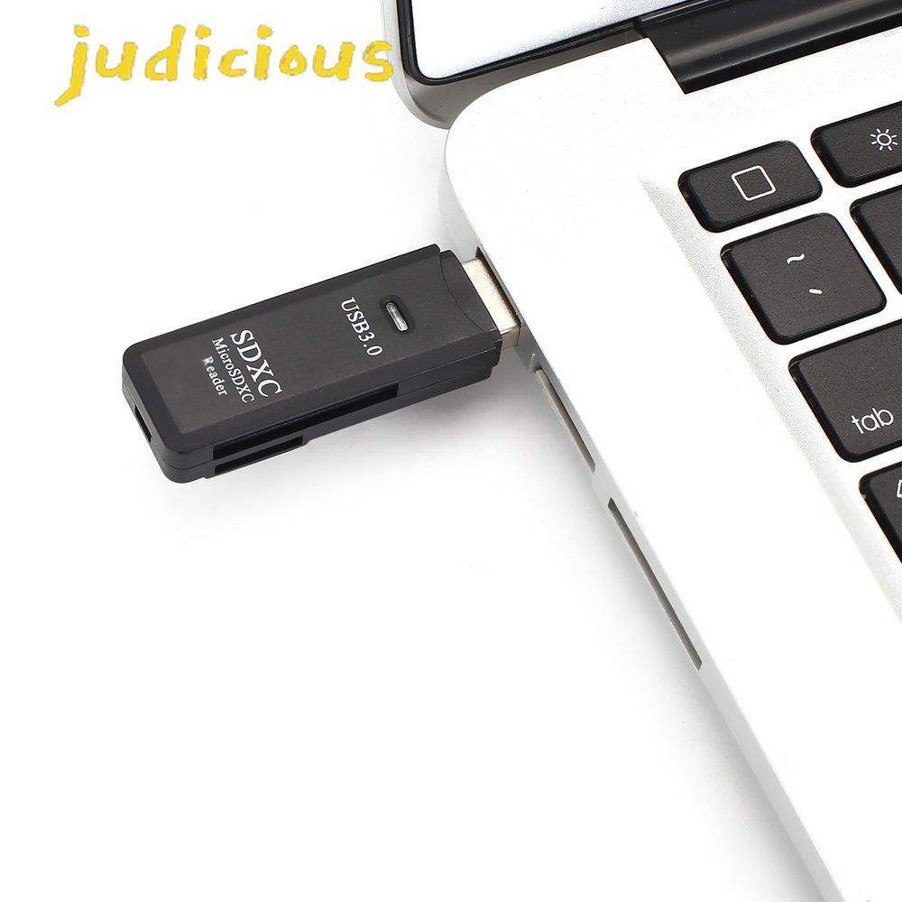 Đầu Đọc Thẻ Nhớ Micro Sd + Sdxc 2 Trong 1 Usb 3.0 | BigBuy360 - bigbuy360.vn