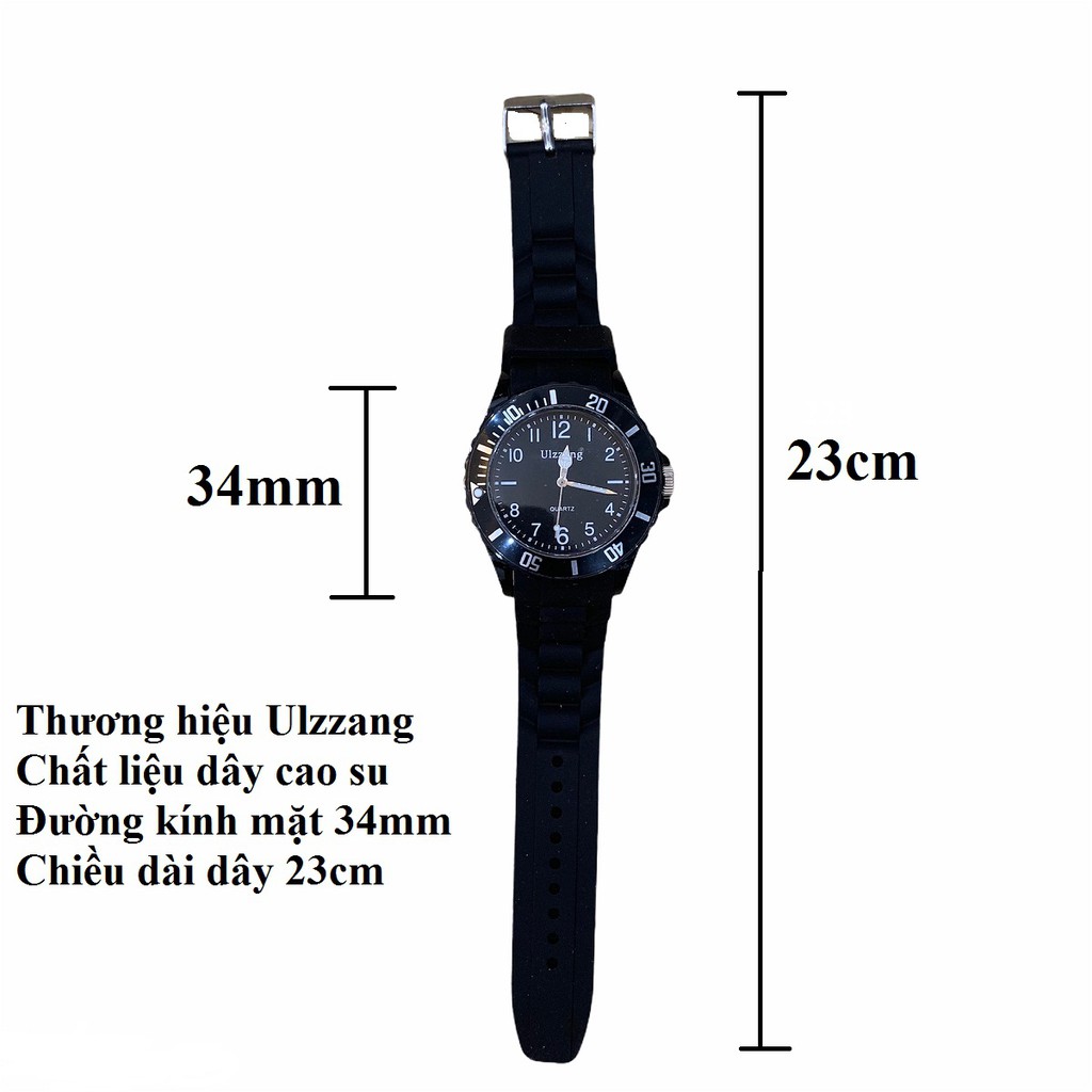 Đồng hồ nữ Ulzzang đồng hồ đeo tay nữ thể thao cá tính năng động | BigBuy360 - bigbuy360.vn