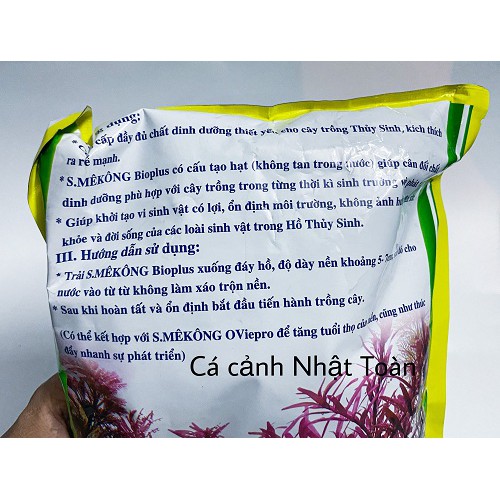 PHÂN NỀN THỦY SINH SMEKONG II BAO 2KG
