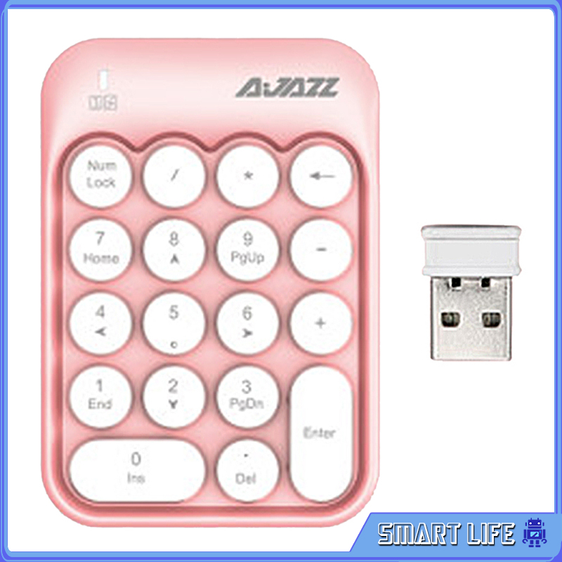 Bàn Phím Số Mini Không Dây 18 Phím | BigBuy360 - bigbuy360.vn