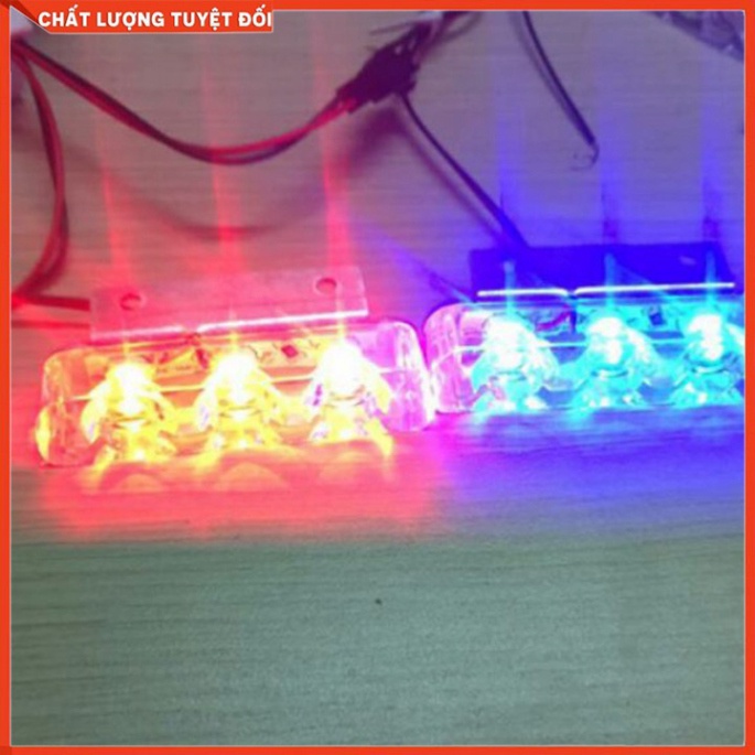 ĐÈN CHỚP CẢNH SÁT ( 1 VỈ 2 CẶP) Ảnh thật Sp