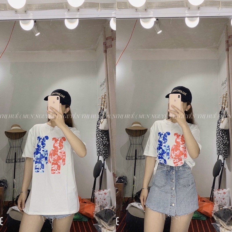 phông rôbot đôi. Mặc dấu quần hoặc sơ vin đều xinh. 4 màu như ảnh