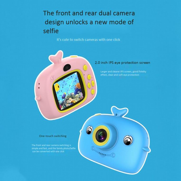 Máy Ảnh Kỹ Thuật Số Màn Hình 2.0 Inch Ips Cho Bé | BigBuy360 - bigbuy360.vn