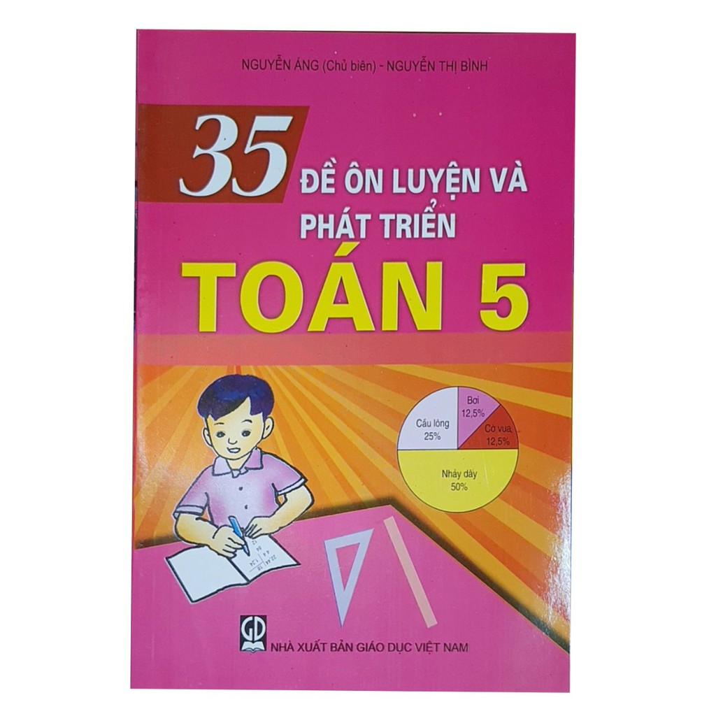 Sách 35 đề ôn luyện và phát triển toán 5