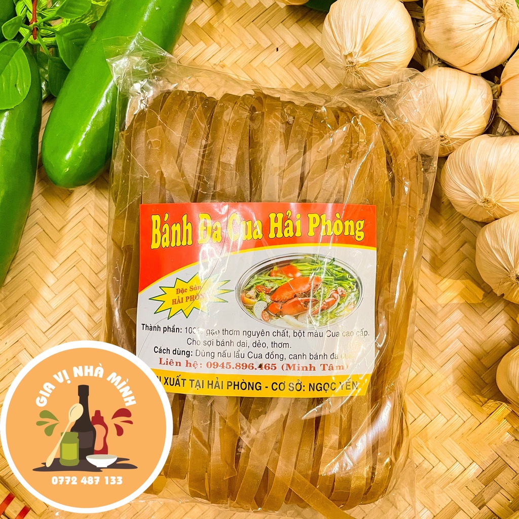 BÁNH ĐA CUA HẢI PHÒNG SỢI DAI NGON