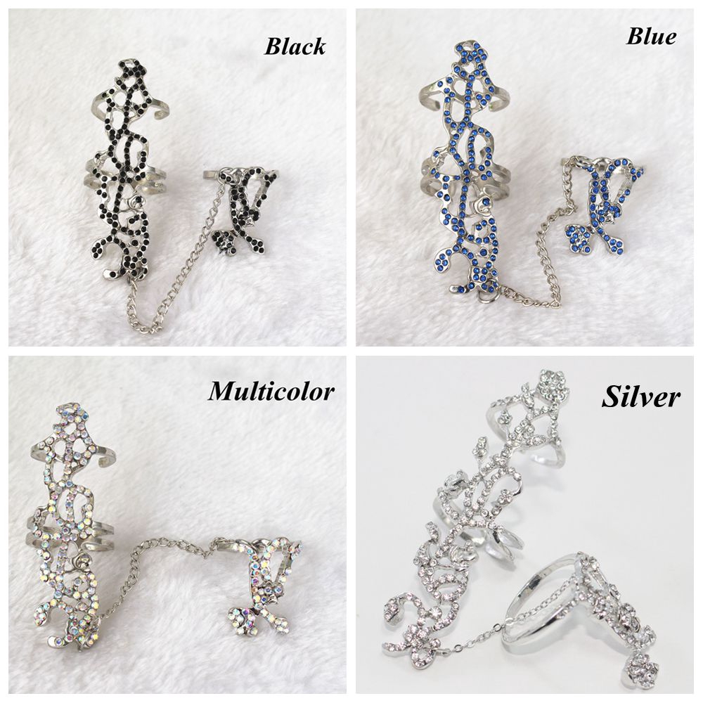 OSIER Fashion Women Stack Jewelry Multiple Finger Rings