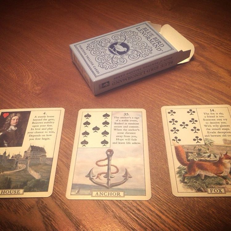 Bộ bài Blue Bird Lenormand