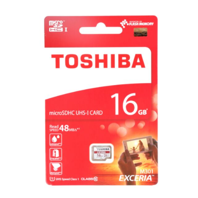 Thẻ nhớ Toshiba 16G class 10