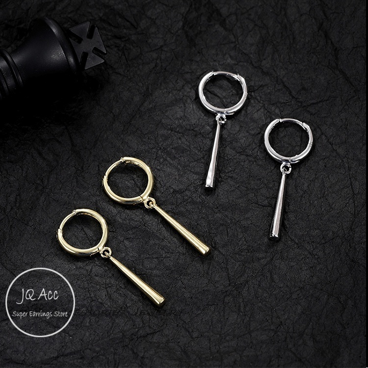 Bông Tai Cá Tính Khuyên Tai Tròn Bộ Khuyên Tai Vòng Roronoa Zoro Màu Bạc Thời Trang Cho Nam Và Nữ