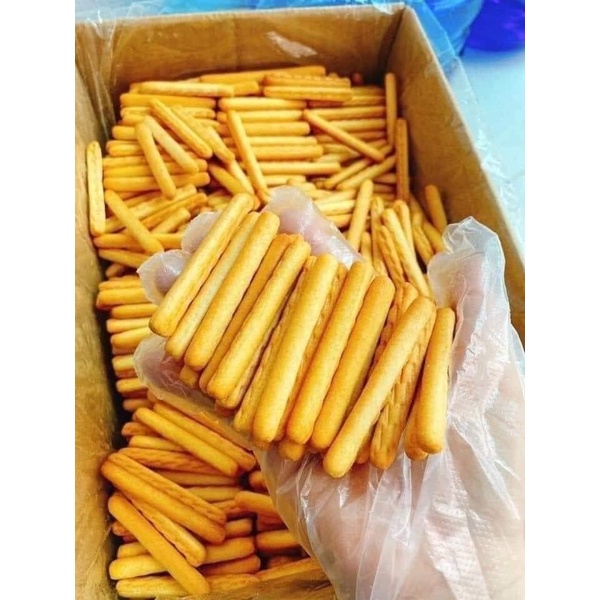 bánh quy đũa mặn hàng Sài gòn siêu thơm ngon túi 1kg