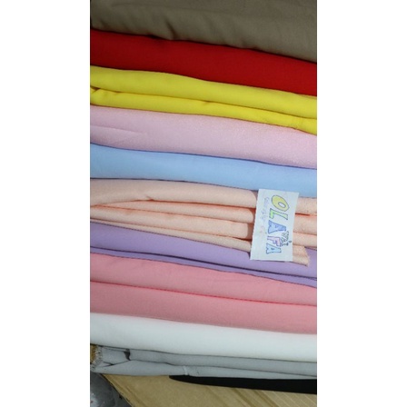 Vải voan cát suôn nhẹ, không nhăn, màu sắc tươi sáng may áo váy, vải lót,