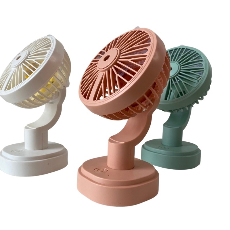 Quạt phun sương mini để bàn xoay 360 độ loại 1