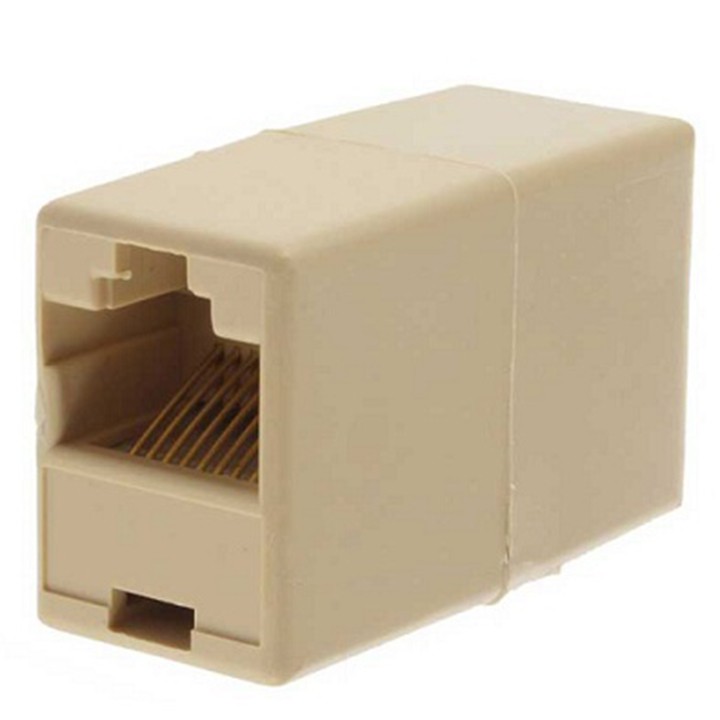 Đầu nối dây mạng 1-1 RJ45 1 ra 1 - Cầu nối mạng cáp quang