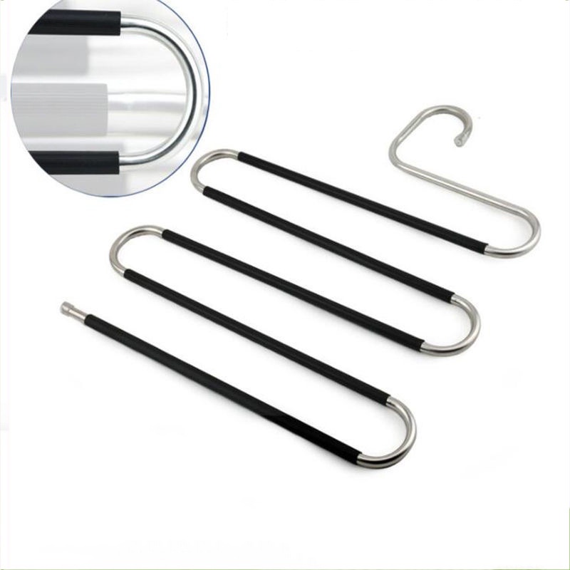 Móc treo quần áo 5 tầng INOX không rỉ sét