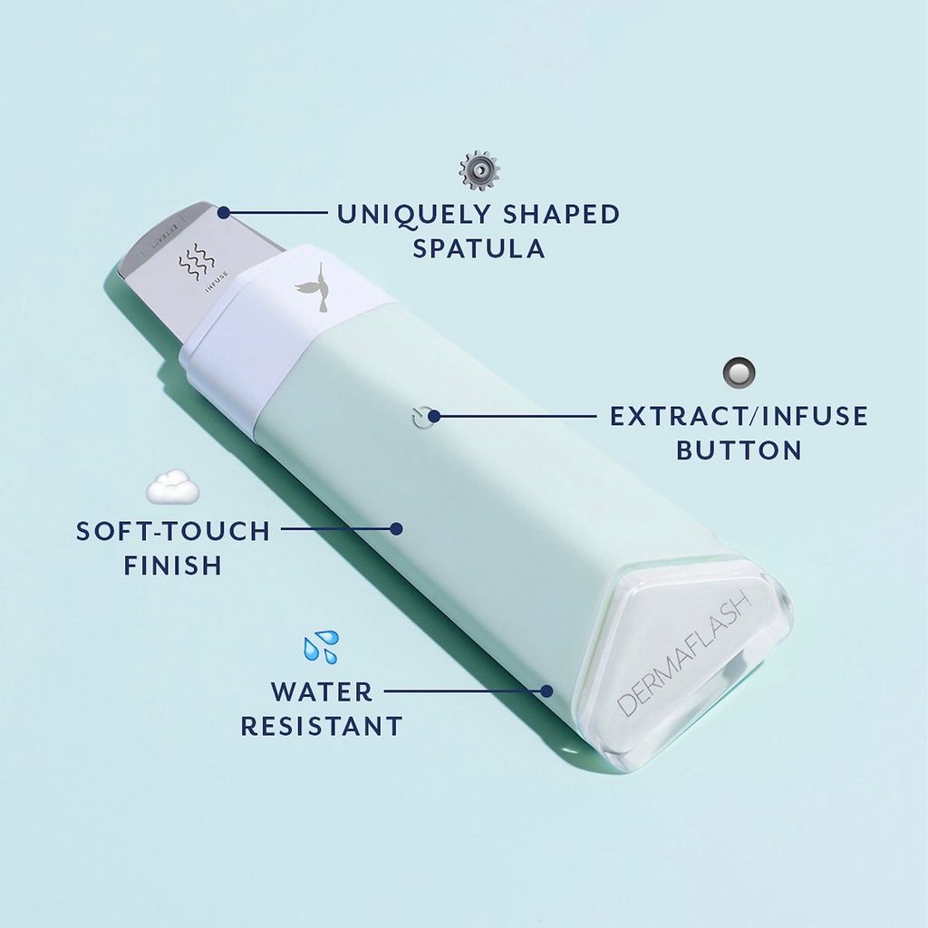 Máy sục da và đẩy tinh chất Dermaflash Dermapore Pore Extractor and Serum Infuser